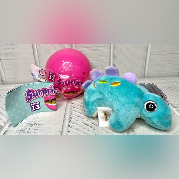 Surprizamals Lizz Stegosaurus Series 13 Mini Toy Plush NWT - Picture 5 of 14